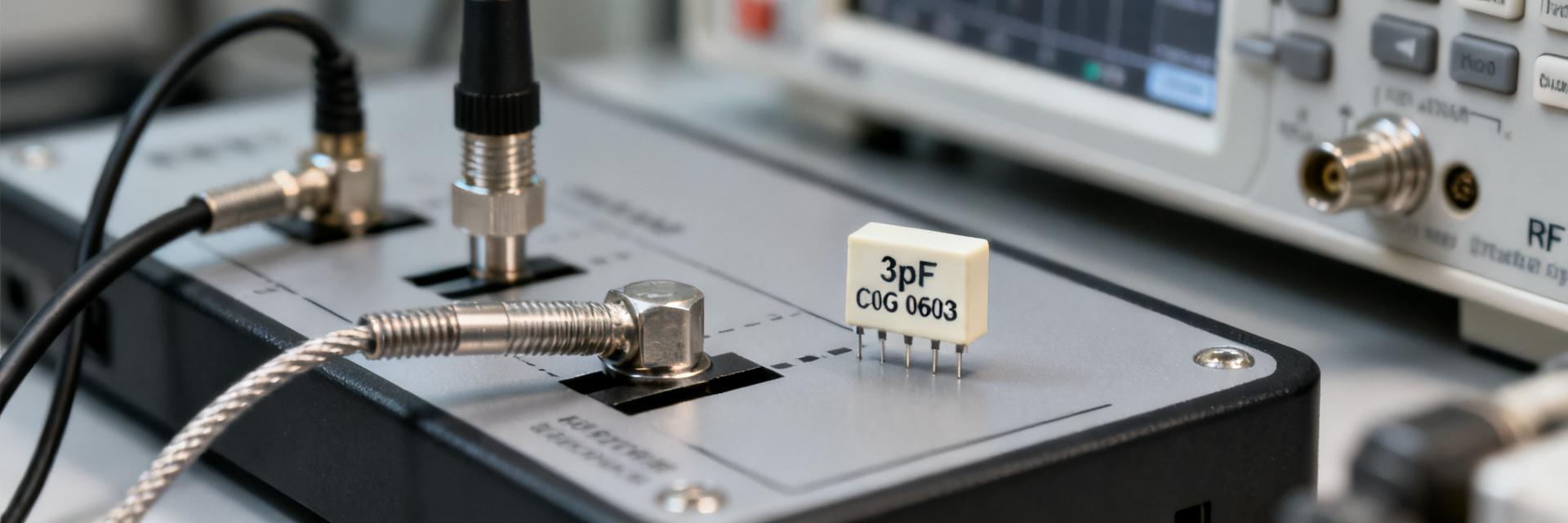 3pF C0G 0603 Capacitor: Electrical Specs & Measured Data
